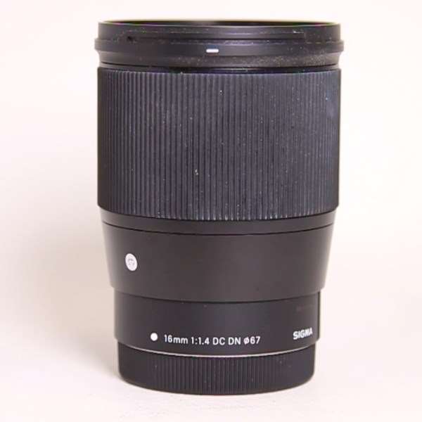 Used Sigma 16mm f/1.4 DC DN Contemporary - Canon M Mount