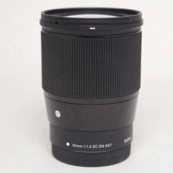 Used Sigma 16mm f/1.4 DC DN Contemporary - Canon M Mount