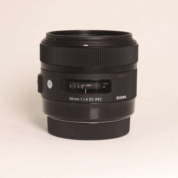 Used Sigma 30mm f/1.4 DC HSM Art Lens Canon EF