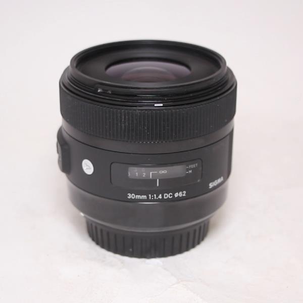 Used Sigma 30mm f/1.4 DC HSM Art Lens Canon EF