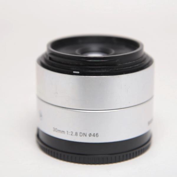 Used Sigma 30mm f/2.8 DN - Sony E-Mount - Silver