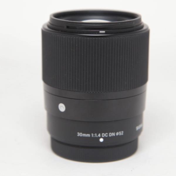 Used Sigma 30mm f/1.4 DC DN Contemporary Lens for Fujifilm X Mount