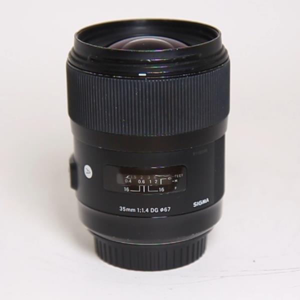 Used Sigma 35mm f/1.4 DG HSM Art Lens Canon EF