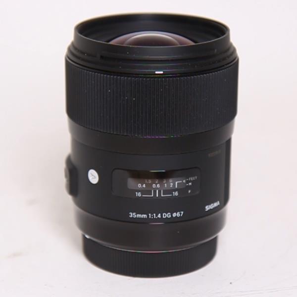Used Sigma 35mm f/1.4 DG HSM Art Lens Canon EF