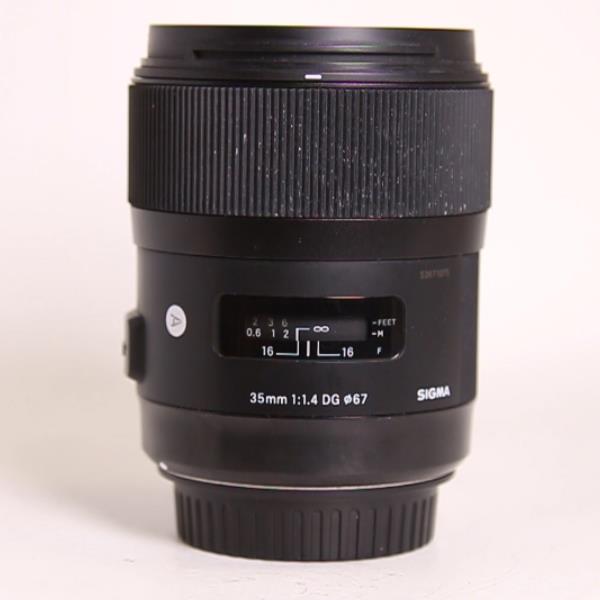 Used Sigma 35mm f/1.4 DG HSM Art Lens Canon EF