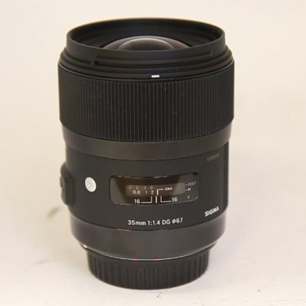 Used Sigma 35mm f/1.4 DG HSM Art Lens Canon EF