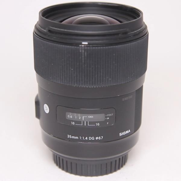 Used Sigma 35mm f/1.4 DG HSM Art Lens Canon EF