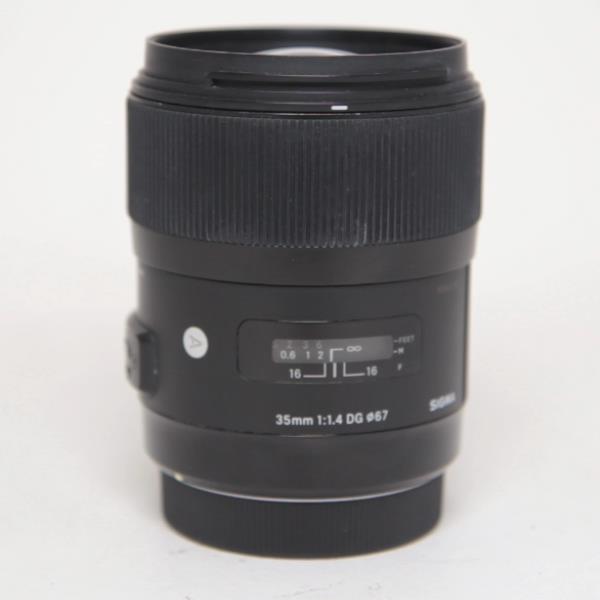 Used Sigma 35mm f/1.4 DG HSM Art Lens Canon EF