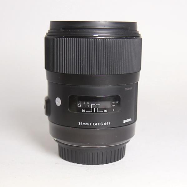 Used Sigma 35mm f/1.4 DG HSM Art Lens Canon EF