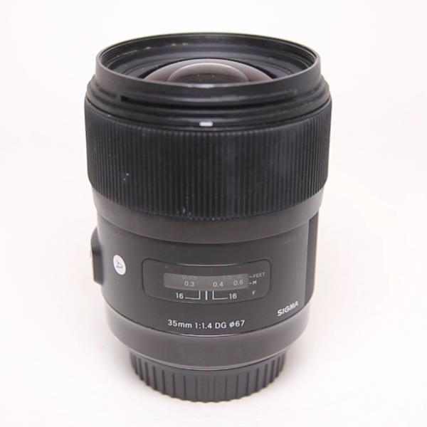 Used Sigma 35mm f/1.4 DG HSM Art Lens Canon EF