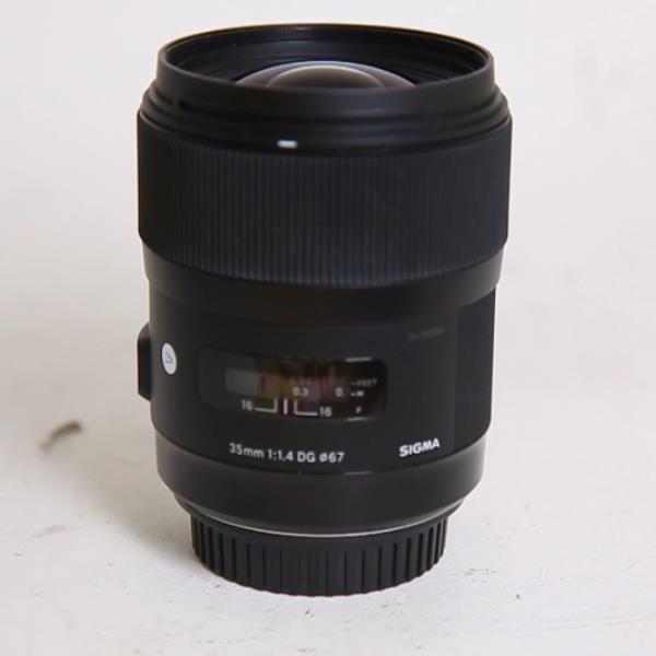 Used Sigma 35mm f/1.4 DG HSM Art Lens Canon EF