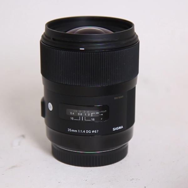 Used Sigma 35mm f/1.4 DG HSM Art Lens Canon EF