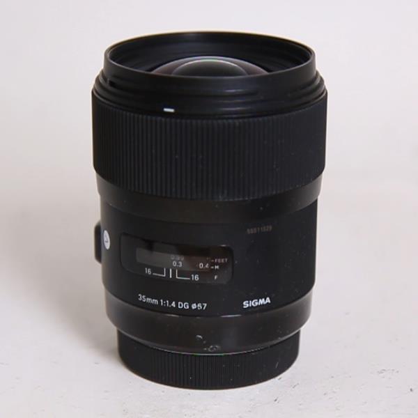 Used Sigma 35mm f/1.4 DG HSM Art Lens Canon EF