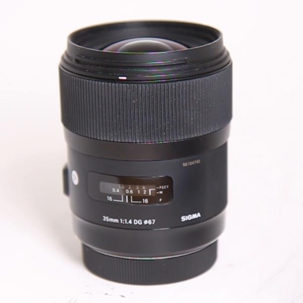 Used Sigma 35mm f/1.4 DG HSM Art Lens Canon EF