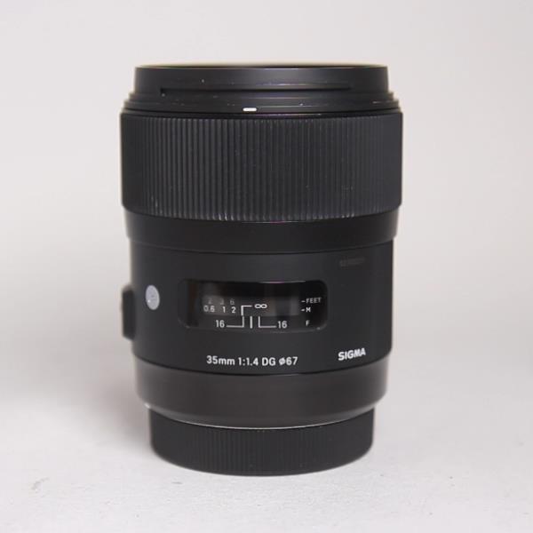 Used Sigma 35mm f/1.4 DG HSM Art Lens Canon EF