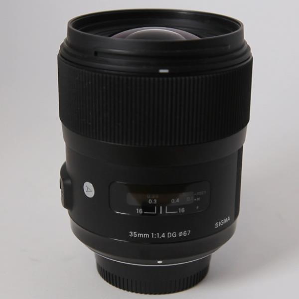 Used Sigma 35mm f/1.4 DG HSM Art Lens Nikon F