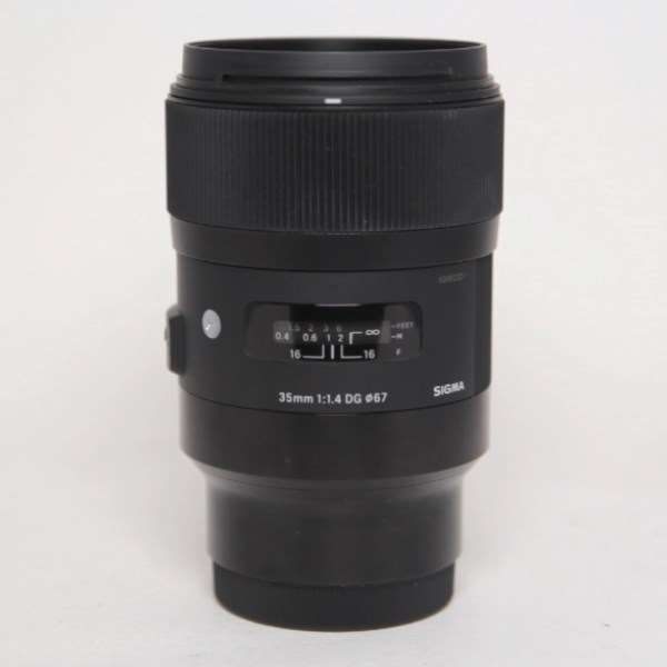 Used Sigma 35mm f/1.4 DG HSM Art Lens Sony E