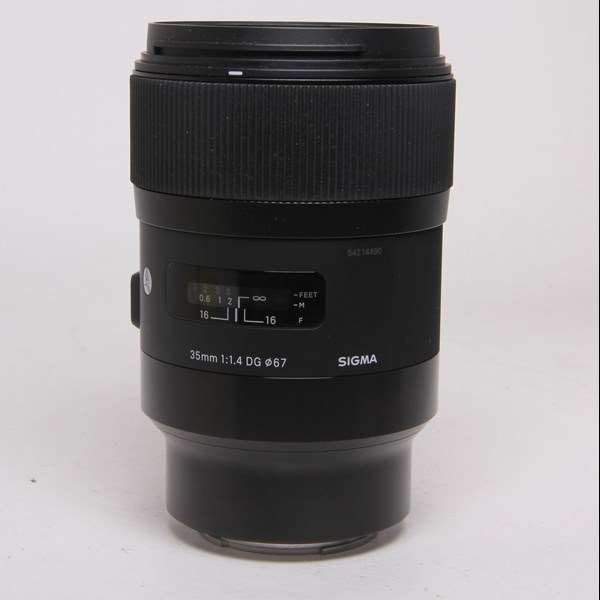 Used Sigma 35mm f/1.4 DG HSM Art Lens Sony E