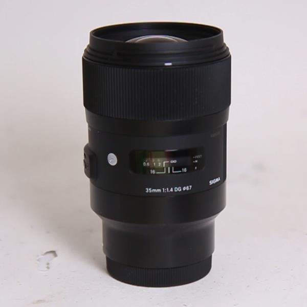 Used Sigma 35mm f/1.4 DG HSM Art Lens Sony E