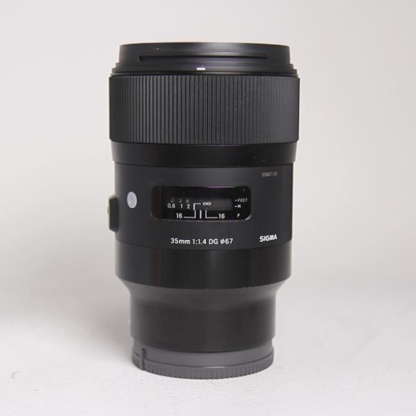 Used Sigma 35mm f/1.4 DG HSM Art Lens Sony E