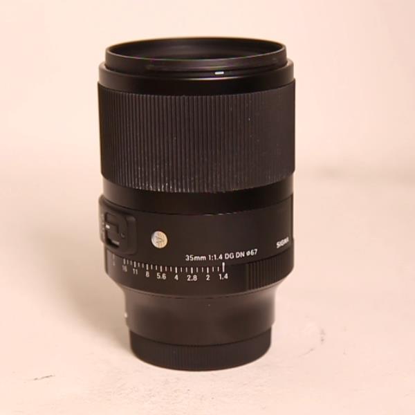 Used Sigma 35mm f/1.4 DG DN Art Lens For Sony E