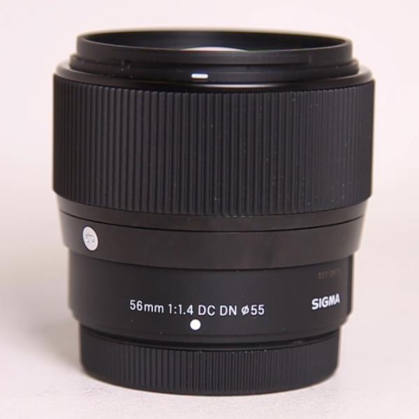 Used Sigma 56mm f/1.4 DC DN Contemporary Lens for Fujifilm X Mount