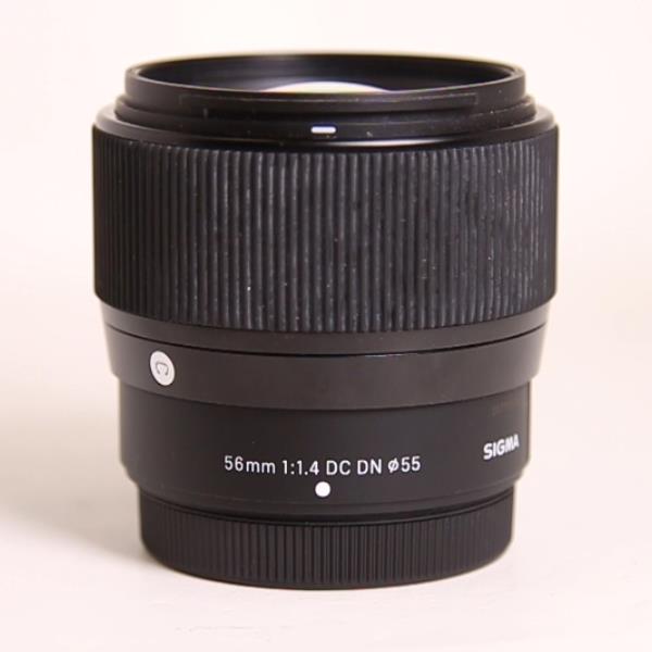 Used Sigma 56mm f/1.4 DC DN Contemporary Lens for Fujifilm X Mount