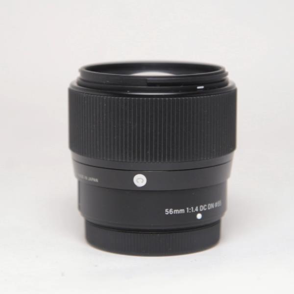Used Sigma 56mm f/1.4 DC DN Contemporary Lens for Fujifilm X Mount