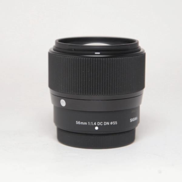 Used Sigma 56mm f/1.4 DC DN Contemporary Lens for Fujifilm X Mount