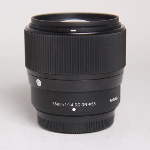 Used Sigma 56mm f/1.4 DC DN Contemporary Lens for Fujifilm X Mount