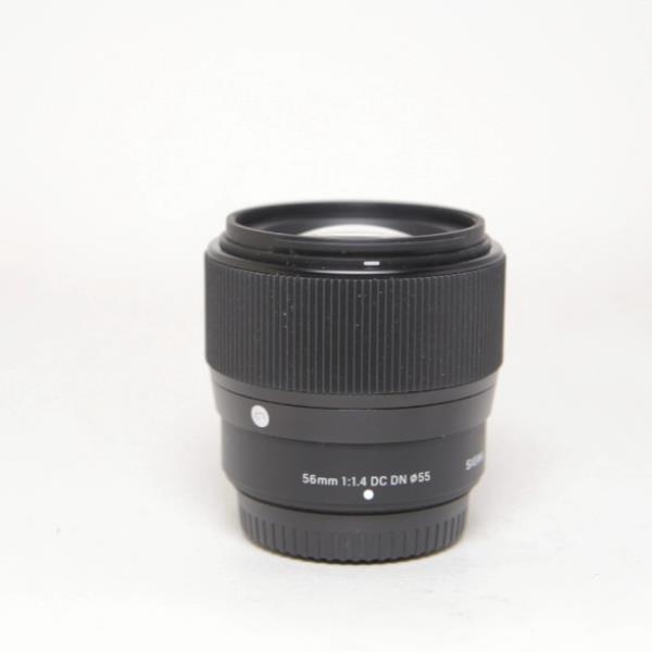 Used Sigma 56mm f/1.4 DC DN Contemporary Lens for Fujifilm X Mount