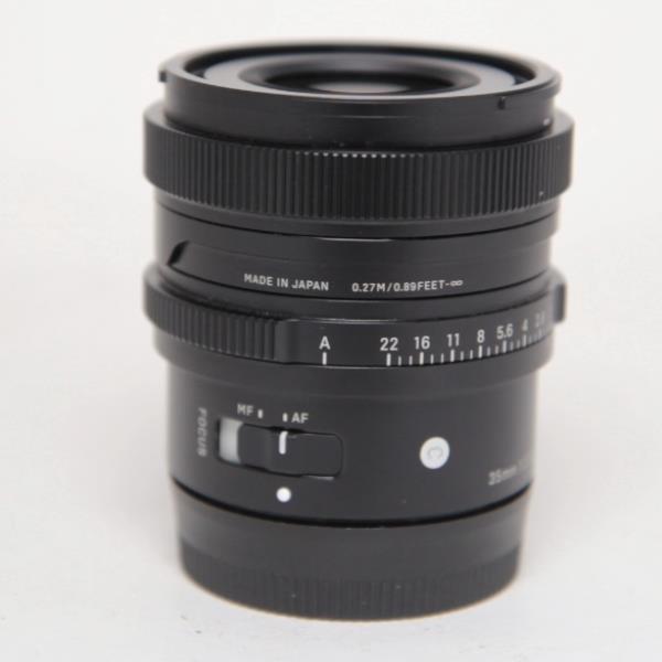 Used Sigma 35mm f/2 DG DN Contemporary Lens For Sony E