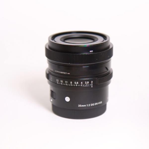 Used Sigma 35mm f/2 DG DN Contemporary Lens For Sony E