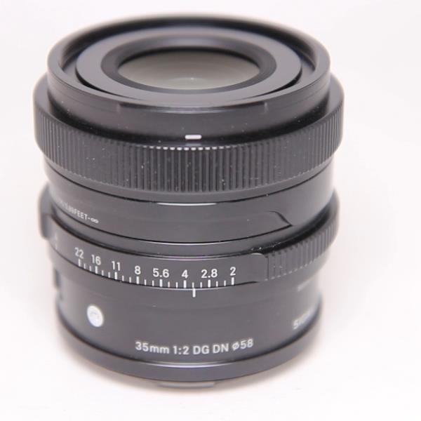 Used Sigma 35mm f/2 DG DN Contemporary Lens Black for L Mount