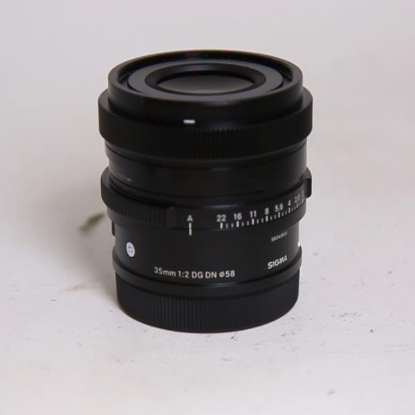 Used Sigma 35mm f/2 DG DN Contemporary Lens For L Mount