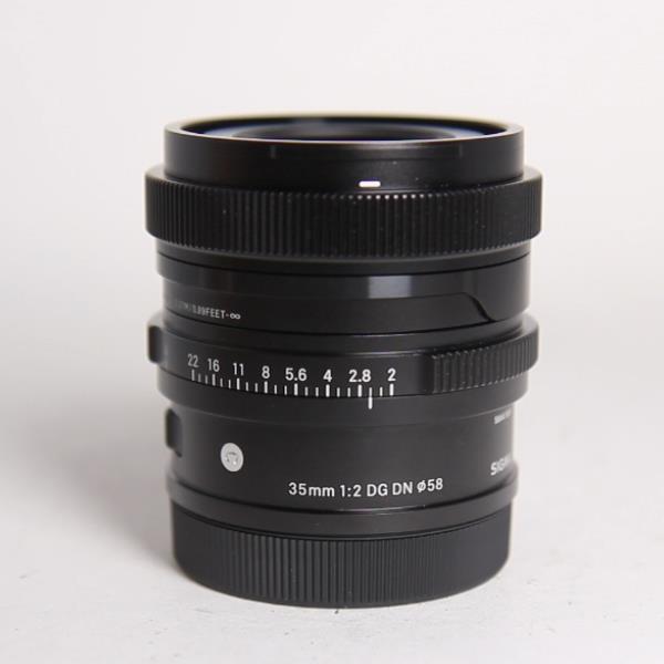 Used Sigma 35mm f/2 DG DN Contemporary Lens For L Mount