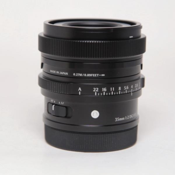 Used Sigma 35mm f/2 DG DN Contemporary Lens For L Mount