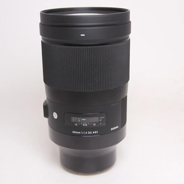 Used Sigma 40mm Lens f/1.4 DG HSM Art Sony E-Mount