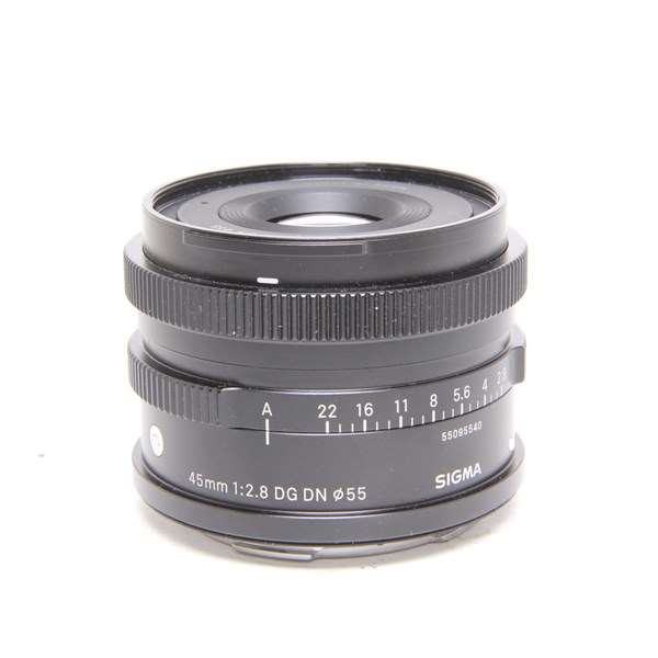 Used Sigma 45mm f/2.8 DG DN Contemporary L-Mount Lens