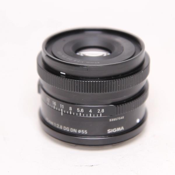 Used Sigma 45mm f/2.8 DG DN Contemporary L-Mount Lens
