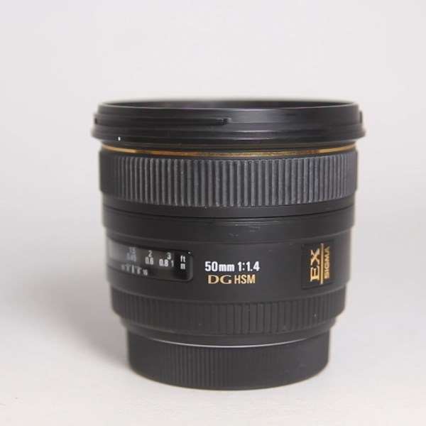 Used Sigma 50mm f/1.4 EX DG HSM - Canon Fit