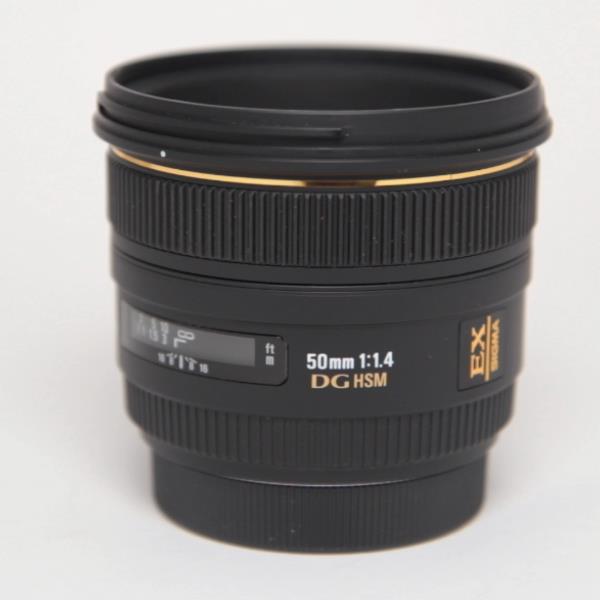 Used Sigma 50mm f/1.4 EX DG HSM - Canon Fit