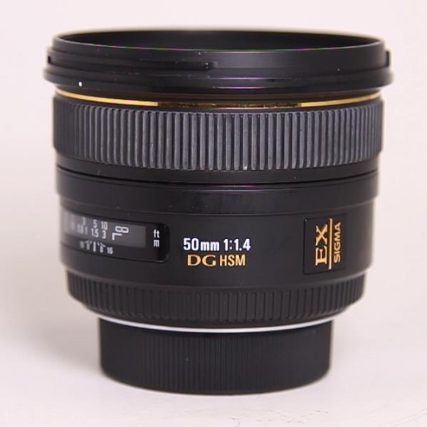 Used Sigma 50mm f/1.4 EX DG HSM - Canon Fit