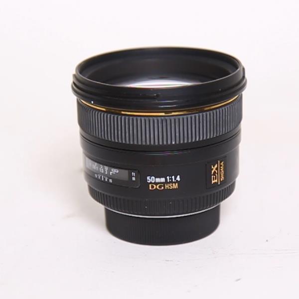 Used Sigma 50mm f/1.4 EX DG HSM - nikon Fit