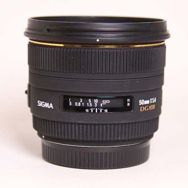 Used Sigma 50mm f/1.4 DG HSM  Lens Canon EF