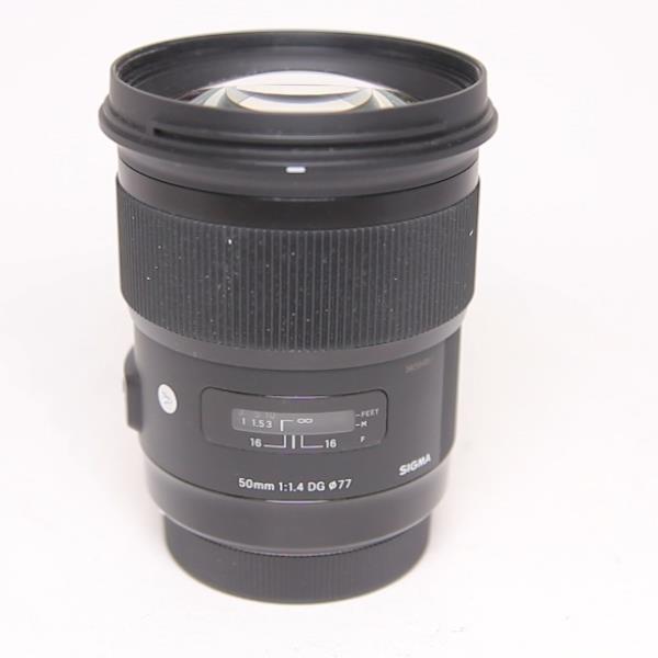 Used Sigma 50mm f/1.4 DG HSM Art Lens Canon EF