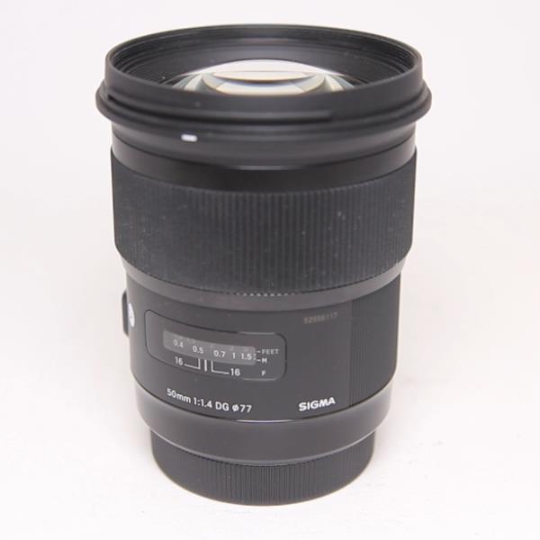Used Sigma 50mm f/1.4 DG HSM Art Lens Canon EF