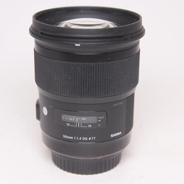Used Sigma 50mm f/1.4 DG HSM Art Lens Canon EF