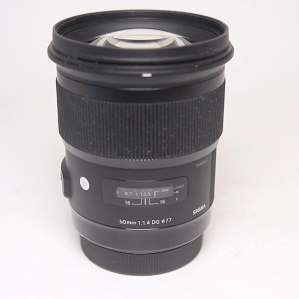 Used Sigma 50mm f/1.4 DG HSM Art Lens - Canon EF Fit