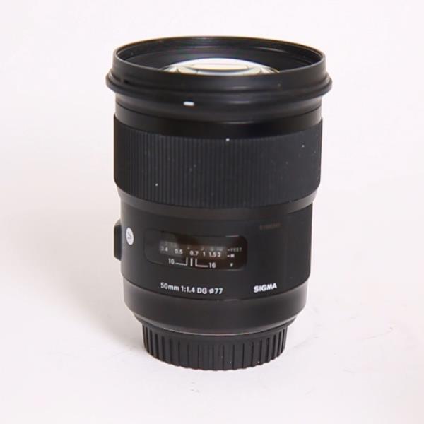 Used Sigma 50mm f/1.4 DG HSM Art Lens Canon EF